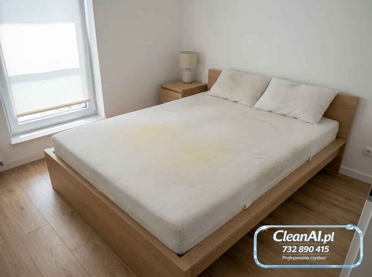 Materac dwuosobowy — przed