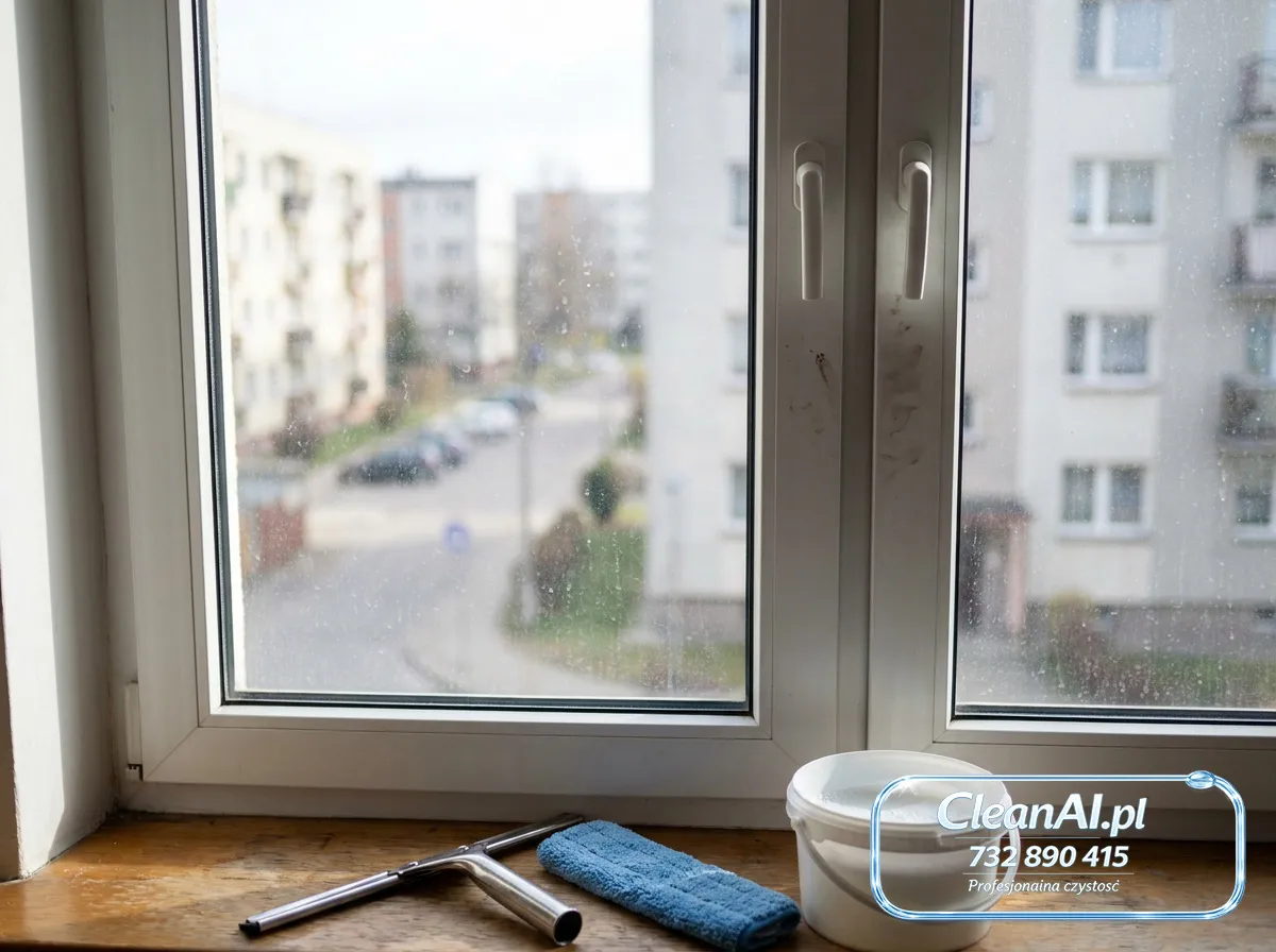 Okna po remoncie — przed