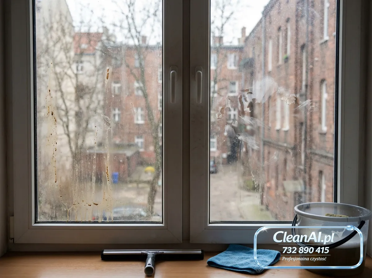 Okna w mieszkaniu — przed