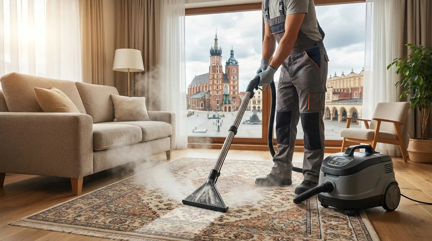 Pranie dywanów Wieliczka — profesjonalne czyszczenie z dojazdem