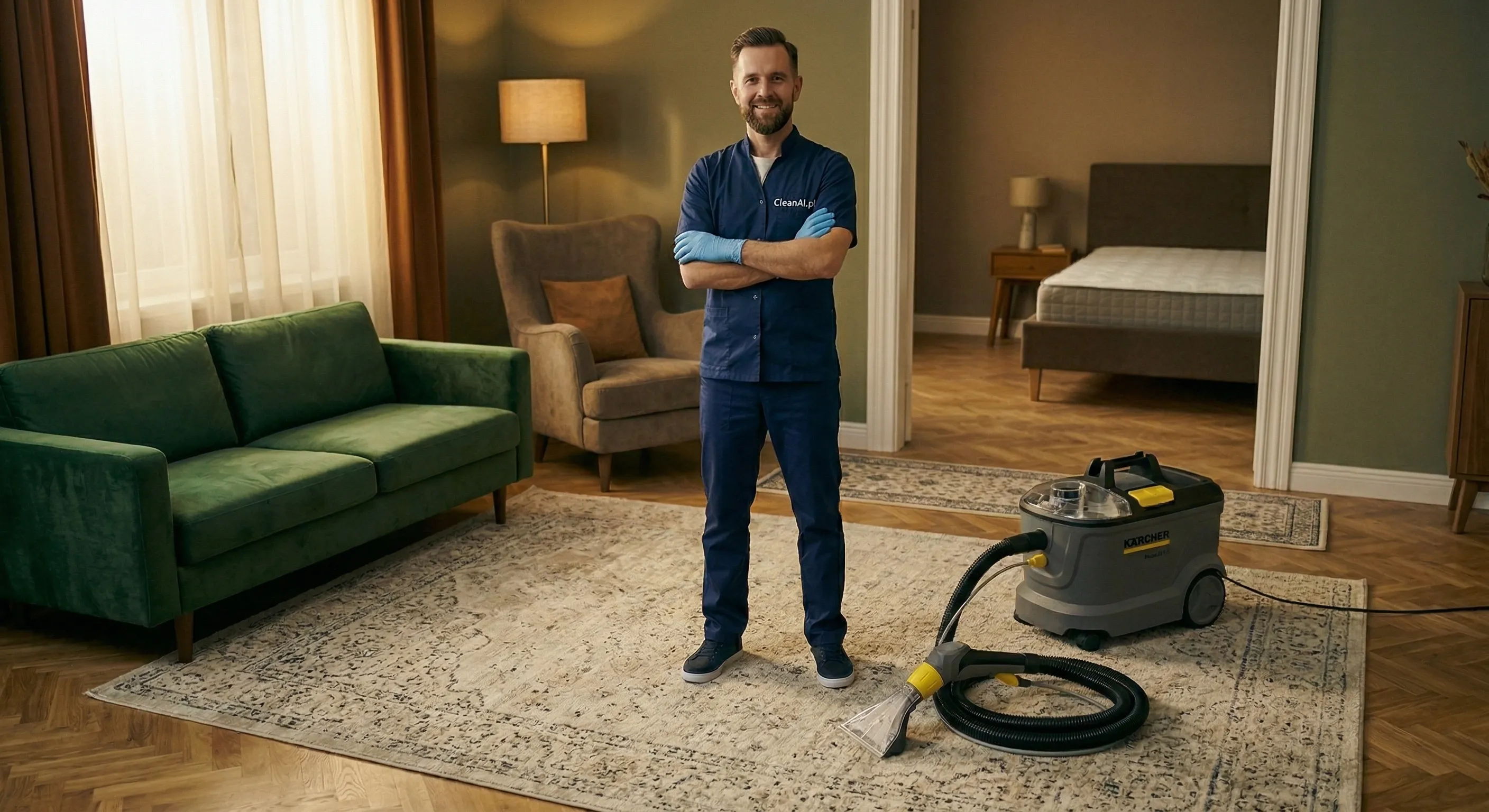 Pranie dywanów i wykładzin