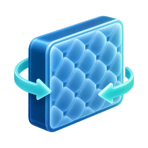 Double mattress (2 sides)