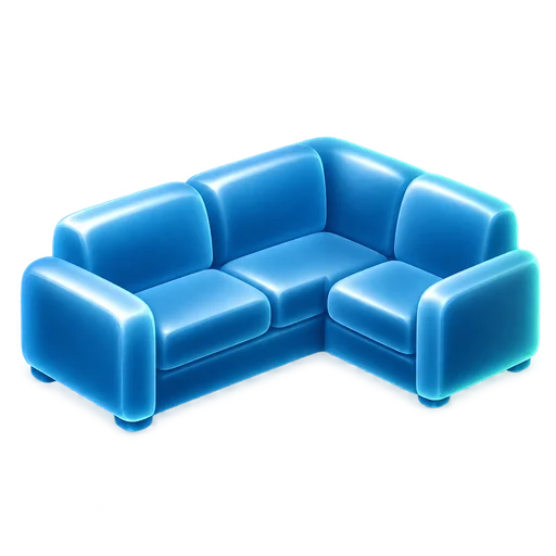 L corner sofa (4 seats)
